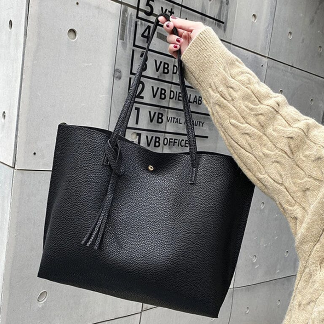 Timeless Leather Shoulder Bag