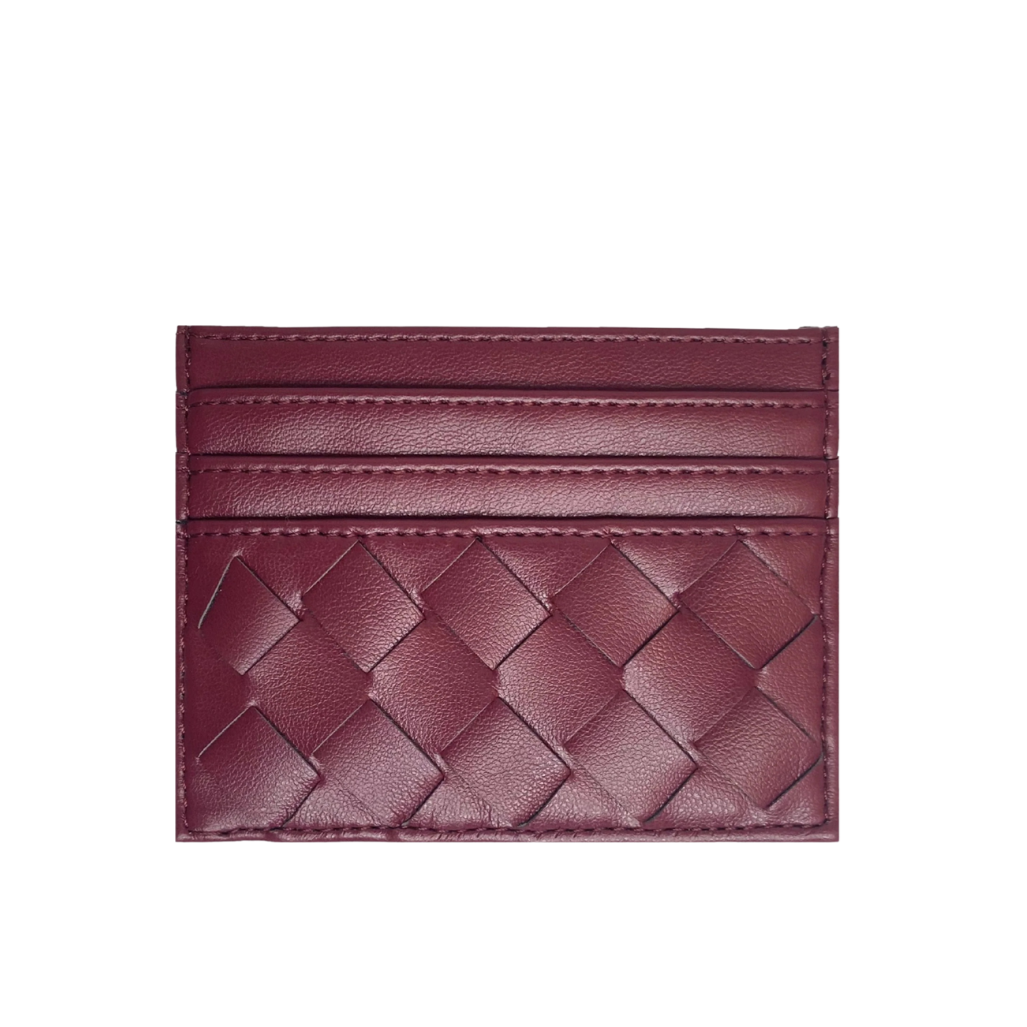 Elegant Woven Card Holder