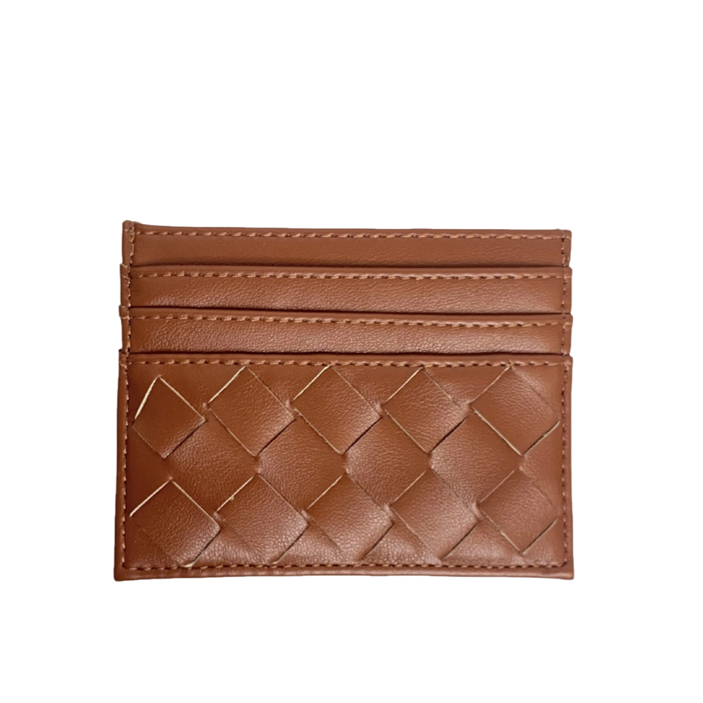Elegant Woven Card Holder