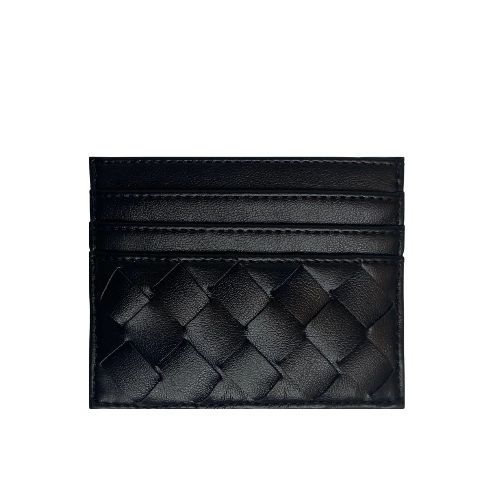 Elegant Woven Card Holder